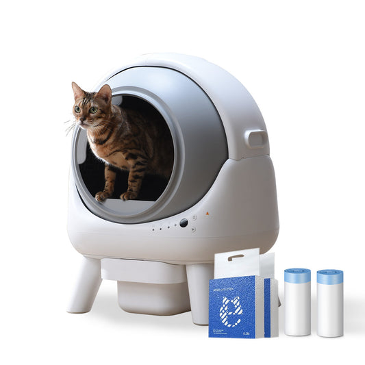 Els Pet Orbitie Self Cleaning Litter Box Clean Bundle